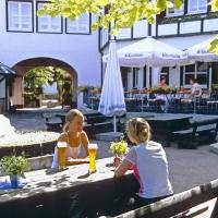 Op terras